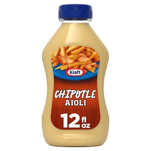 Kraft Chipotle Aioli, 12 Fl Oz Bottle