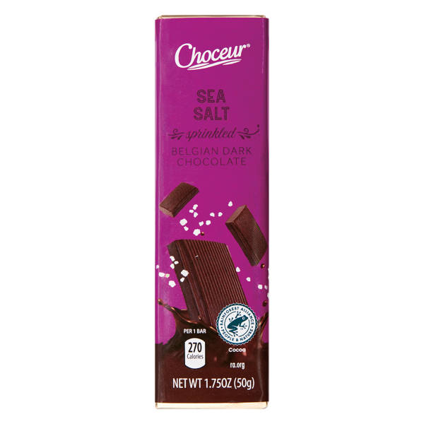 Choceur 54% Dark Chocolate Sea Salt Bar, 1.75 oz