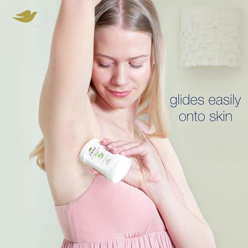 Dove 0% Aluminum Deodorant Stick Non Irritating For Underarm Care Cucumber And Green Tea, 2.6 Oz