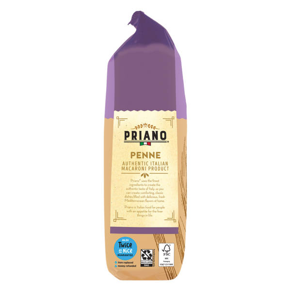 Priano Bronze Cut Penne, 1 lb