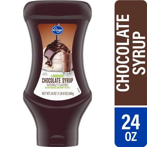 Kroger 5 Ingredient Chocolate Syrup 24 oz