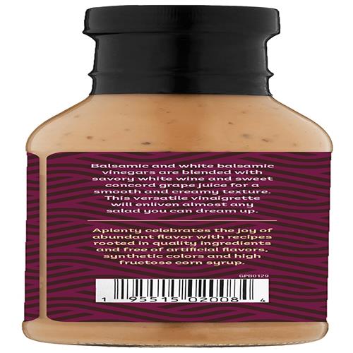 Aplenty Creamy Balsamic Vinaigrette, 12 Oz