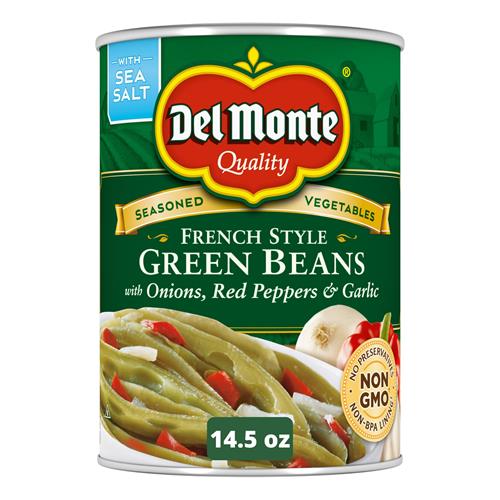 Del Monte Fresh Cut Seasoned Green Beans - 14.5 Oz