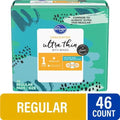 Kroger Ultra Thin Pads with Wings Regular Size 1 Unscented 46 ct