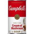 Campbells Condensed Cream Of Mushroom Soup, 22.6 Oz Family Size Can