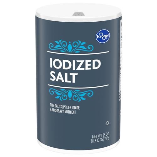 Kroger Iodized Salt 26 oz