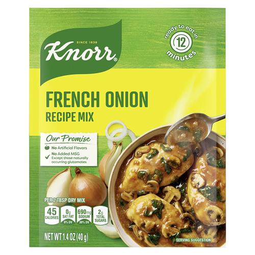 Knorr Soup Mix And Recipe Mix French Onion For Soups, Sauces And Simple Meals No Artificial Flavors 1.4 Oz