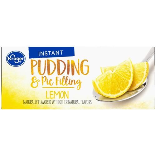 Kroger Lemon Pudding & Pie Filling 3.4 oz