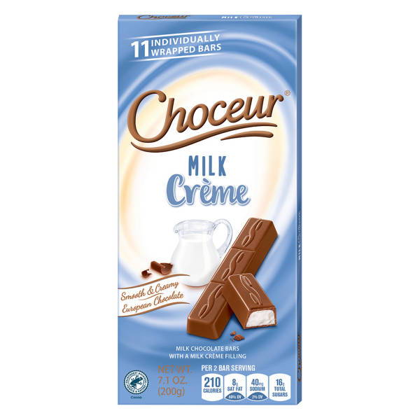 Choceur Milk Creme Filled Mini Chocolate Bars, 7.05 oz