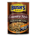 Bushs Best Canned Country Style Baked Beans, Source Of Plant Based Protein And Fiber, Low Fat, Gluten Free, 28 Oz
