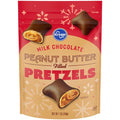 Kroger Milk Chocolate-Covered Peanut Butter-Filled Pretzels 7 oz