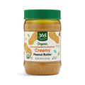 Whole Foods Market Organic Creamy Peanut Butter No Salt Added, 16 Oz