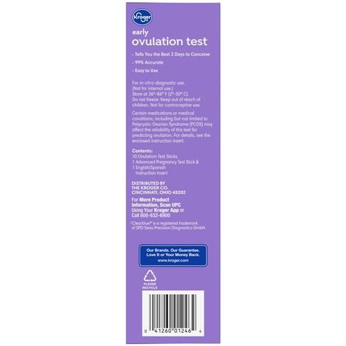 Kroger Ovulation Kit & Advanced Pregnancy Test 11 ct