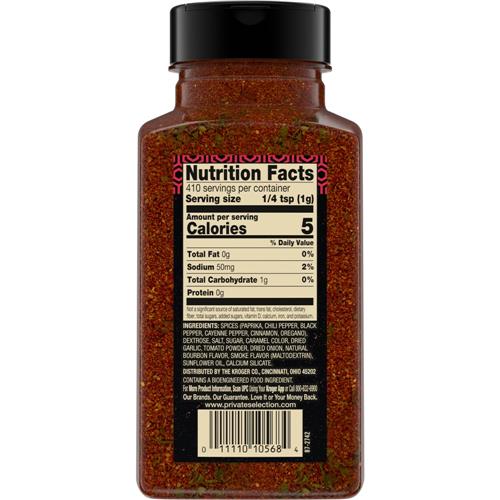 Private Selection BlazinBourbon BBQ Rub 14.5 oz