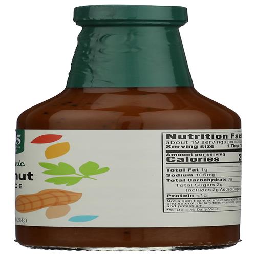 Whole Foods Market, Organic Peanut Sauce, 10 Oz