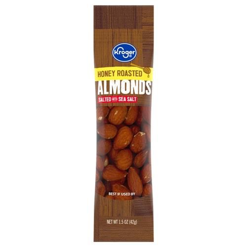 Kroger Salted Honey Roasted Almonds 1.5 oz