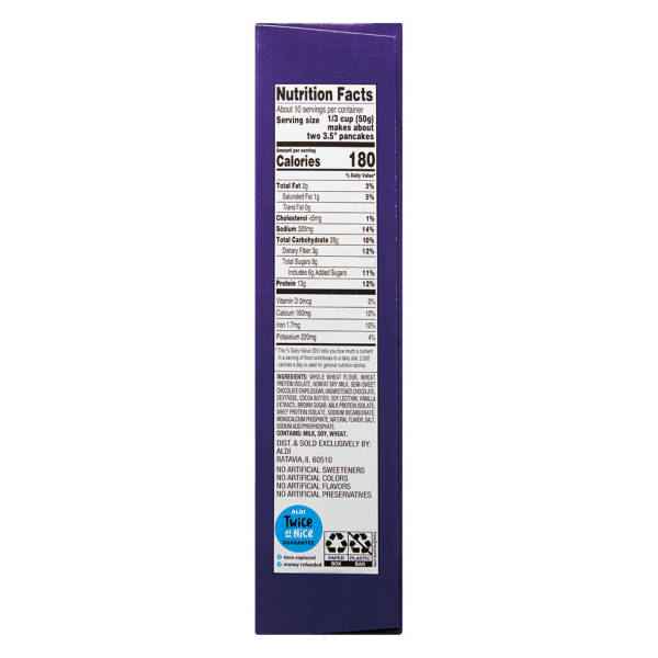 Millville Chocolate Chip Protein Pancake & Waffle Mix, 18 oz