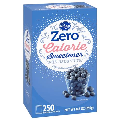 Kroger Zero Calorie Aspartame Sweetener 250 ct