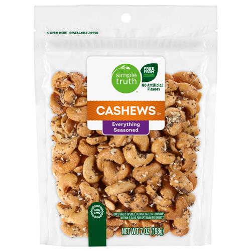 Simple Truth Everything Seasoned Cashews 7 oz