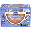 Kroger French Vanilla Cappuccino Coffee Pods 12 ct