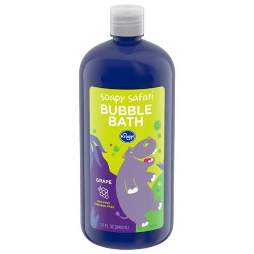 Kroger Kids Soapy Safari Grape Scented Bubble Bath 32 fl oz