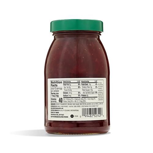 Whole Foods Market, Organic Strawberry Fruit Spread, 29 Ounce