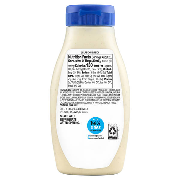 Tuscan Garden Jalapeno Hot Ranch - 20 fl oz