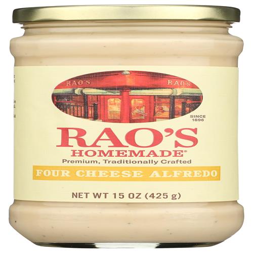 Raos Sauce Four Cheese Alfredo 15 Oz