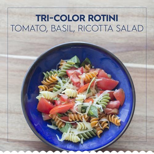 Barilla Tri-Color Rotini Pasta, 12 Oz. Box - Non-Gmo Pasta Made With Durum Wheat Semolina - Kosher Certified Pasta