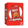 Cheez-It Cheese Crackers, Baked Snack Crackers, Office And Kids Snacks, Extra Toasty, 12Oz Box (12 Packs)