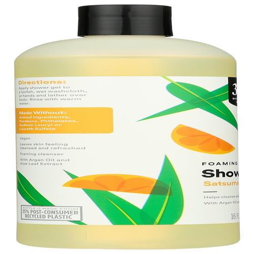 Whole Foods Market Satsuma & Eucalyptus Shower Gel, 16 Fl Oz