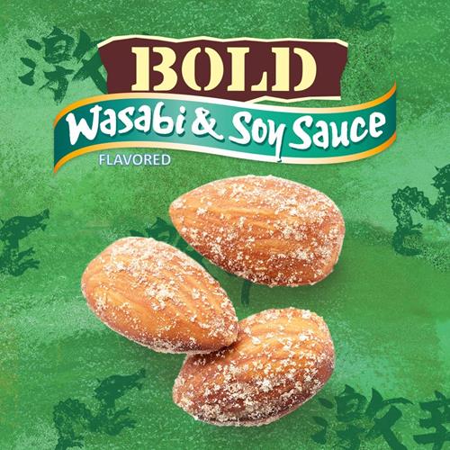Blue Diamond Almonds Wasabi & Soy Sauce Flavored Snack Nuts, 16 Oz Resealable Bag (Pack Of 1)