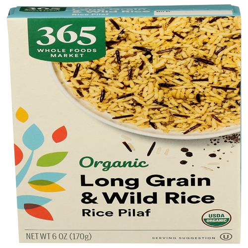 Whole Foods Market Organic Long Grain & Wild Rice Pilaf, 6 Ounce