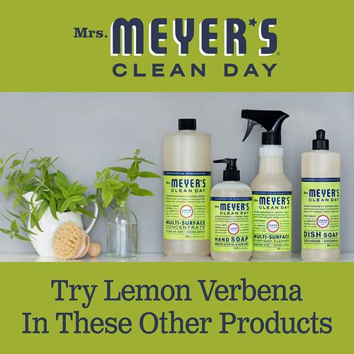 Mrs. Meyers Clean Day Liquid Hand Soap Refill, Cruelty Free And Biodegradable Formula, Lemon Verbena Scent, 33 Oz