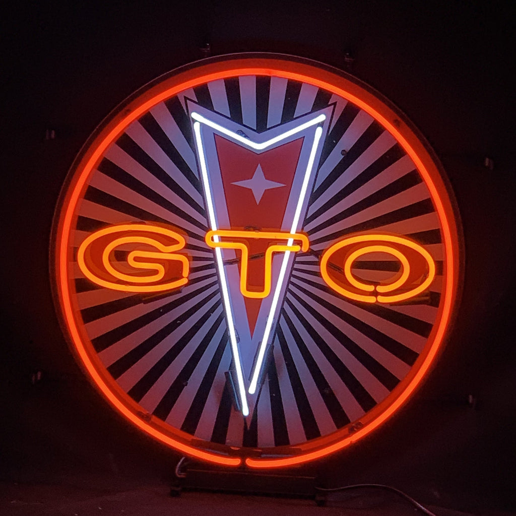 Pontiac GTO Auto Car Neon Signs