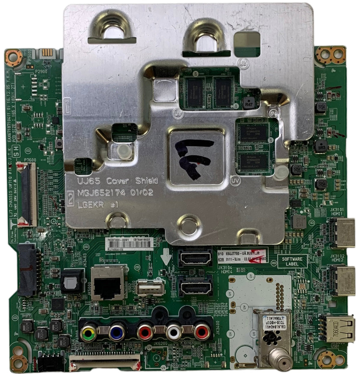 LG EBT64418603 Main Board for 65UJ7700-UA.BUSYLJR