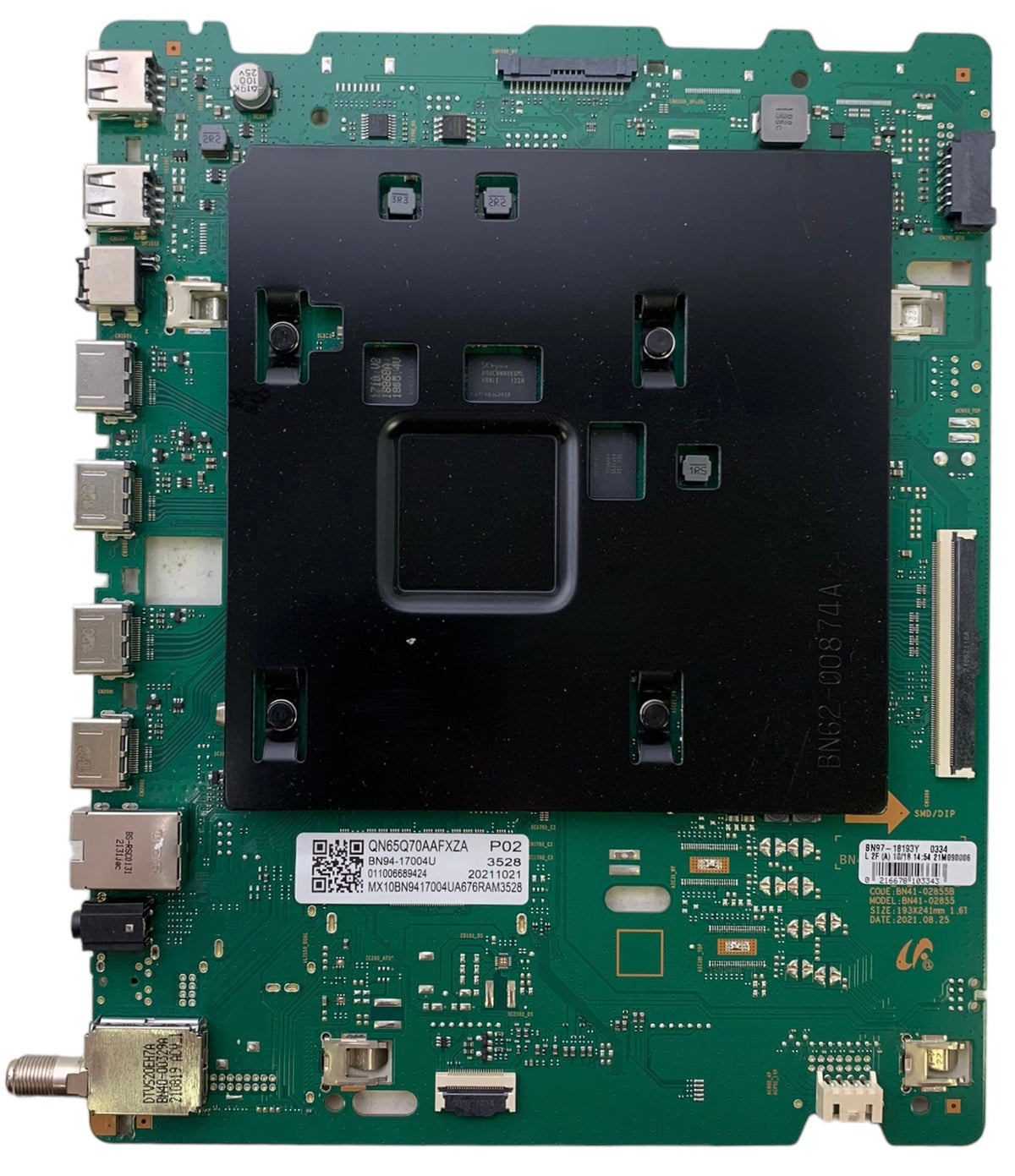 Samsung BN94-17004U Main Board for QN65Q70AAFXZA QN75Q7DAAFXZA (Version CH07 )