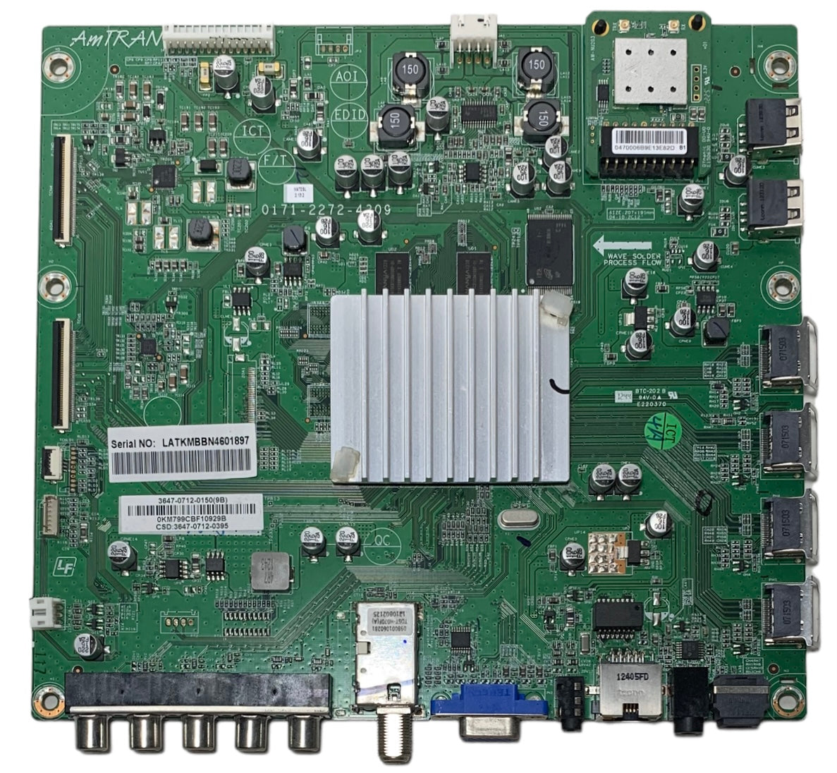 Vizio 3647-0712-0150 (0171-2272-4309) Main Board for M470SL