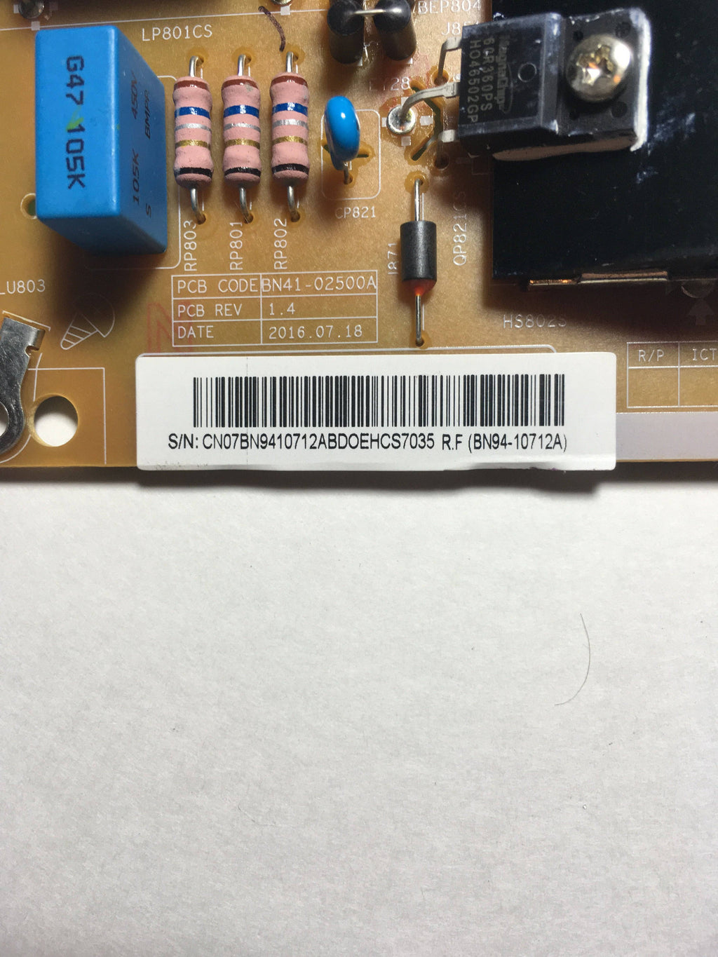 BN94-10712A Samsung Power Supply for UN55KU6290FXZC