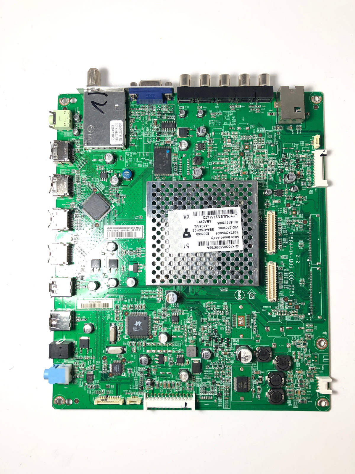Vizio CBPFTXCCB02K001 (715G4404-M04-000-005K) Main Board M3D550KD M3D550KDE