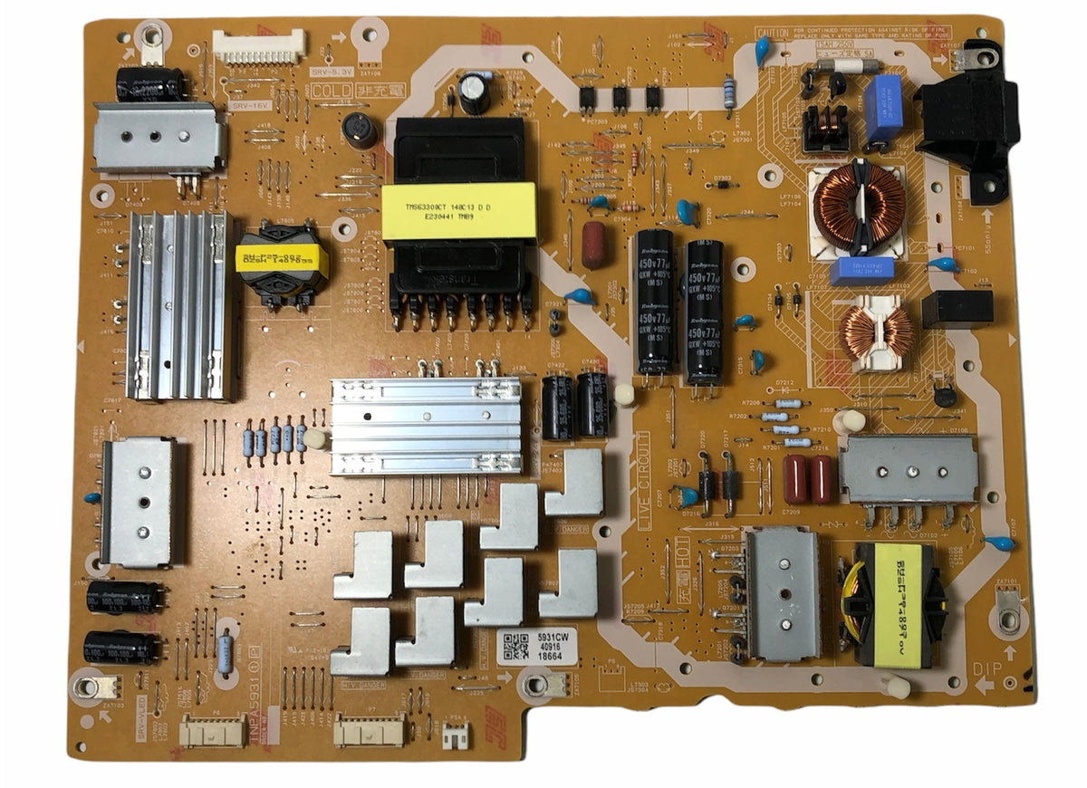 TNPA5931CW Panasonic Power Supply for TC-55AS6804