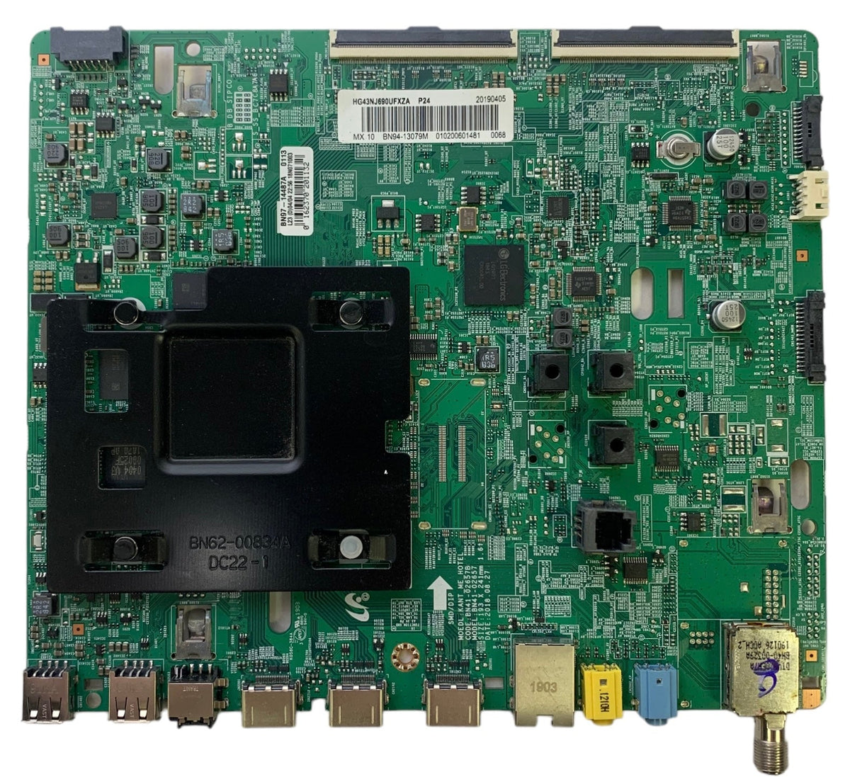Samsung BN94-13079M Main Board for HG43NJ690UFXZA