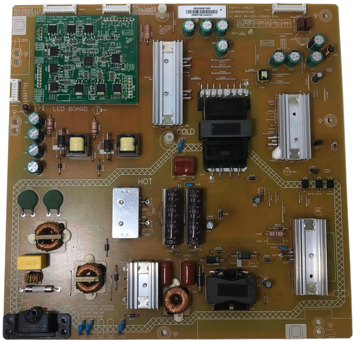 Vizio 0500-0605-1000 Power Supply for E48U-D0