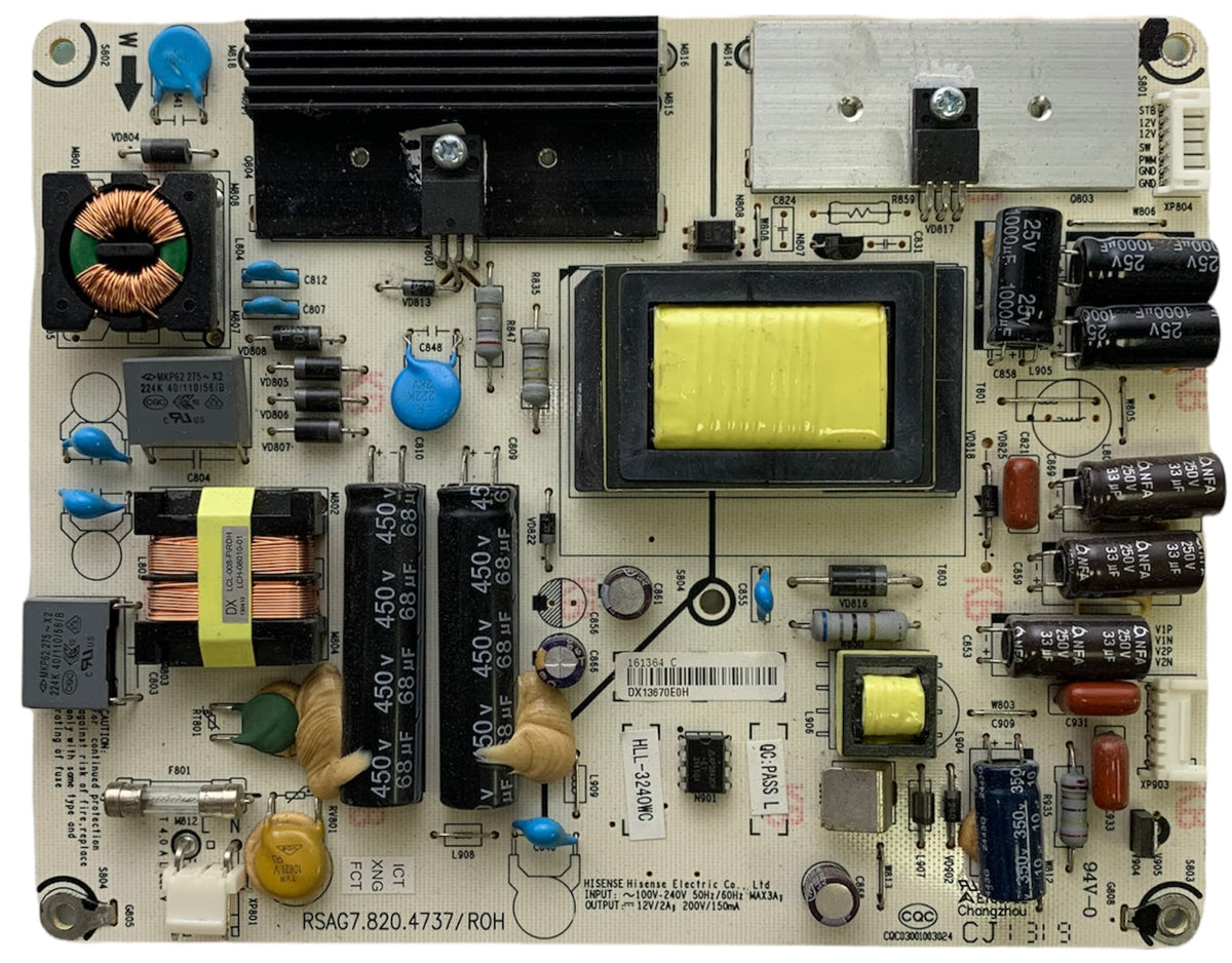 Hisense 161364 (RSAG7.820.4737/R0H) Power Supply for 40K360MN