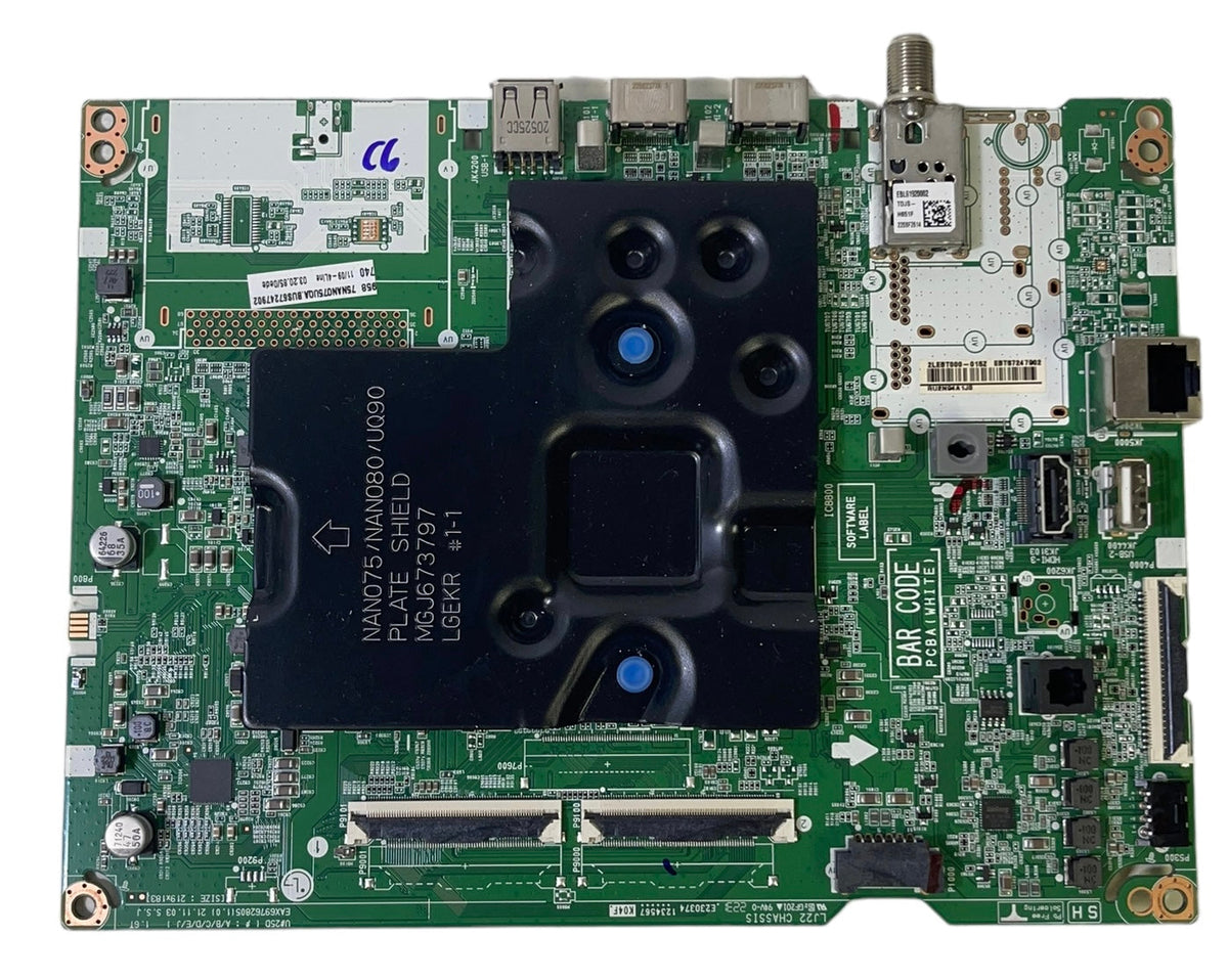 LG EBT67247902 Main Board for 75NANO75UQA