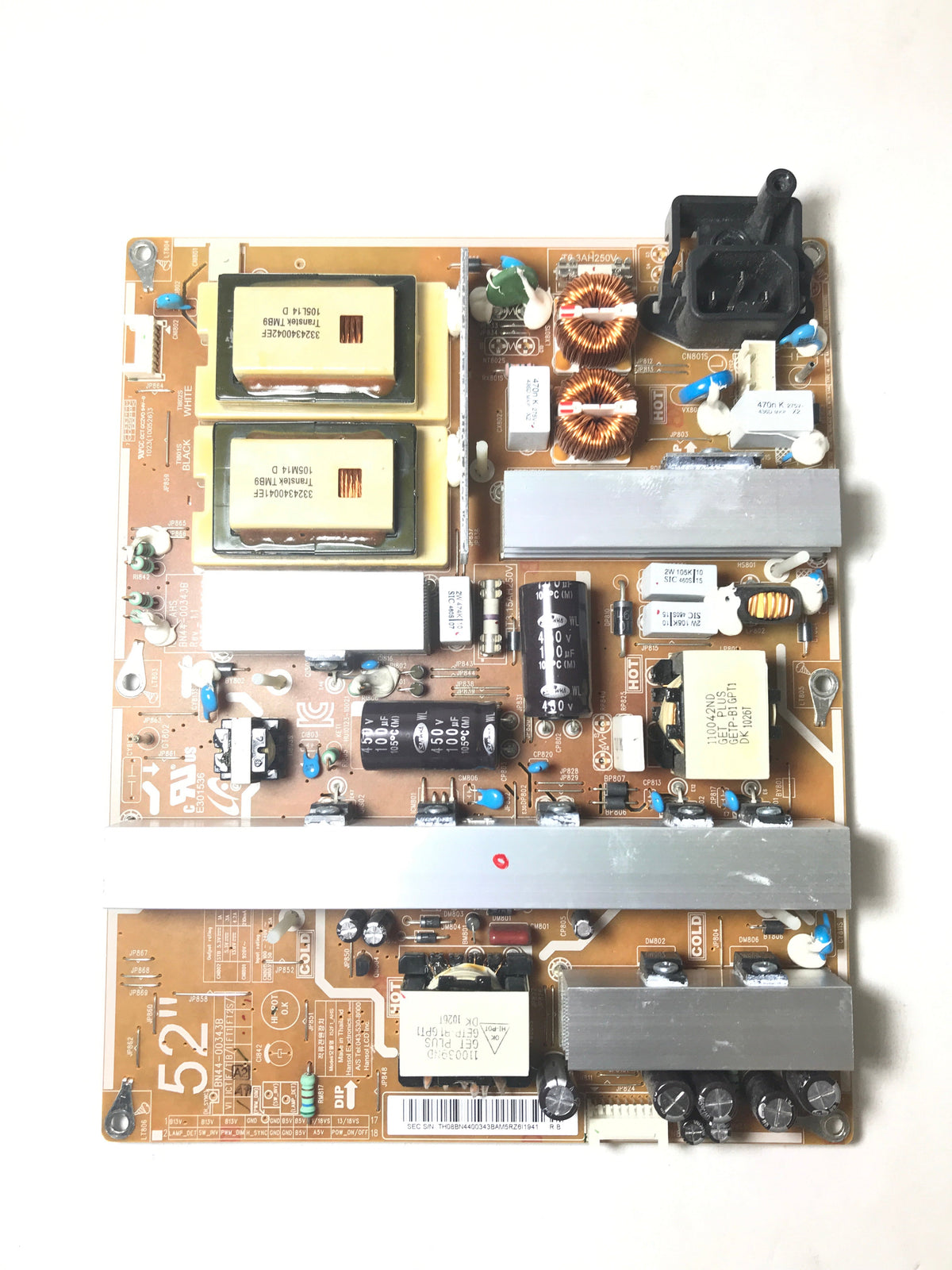 Samsung BN44-00343B Power Supply / Backlight Inverter