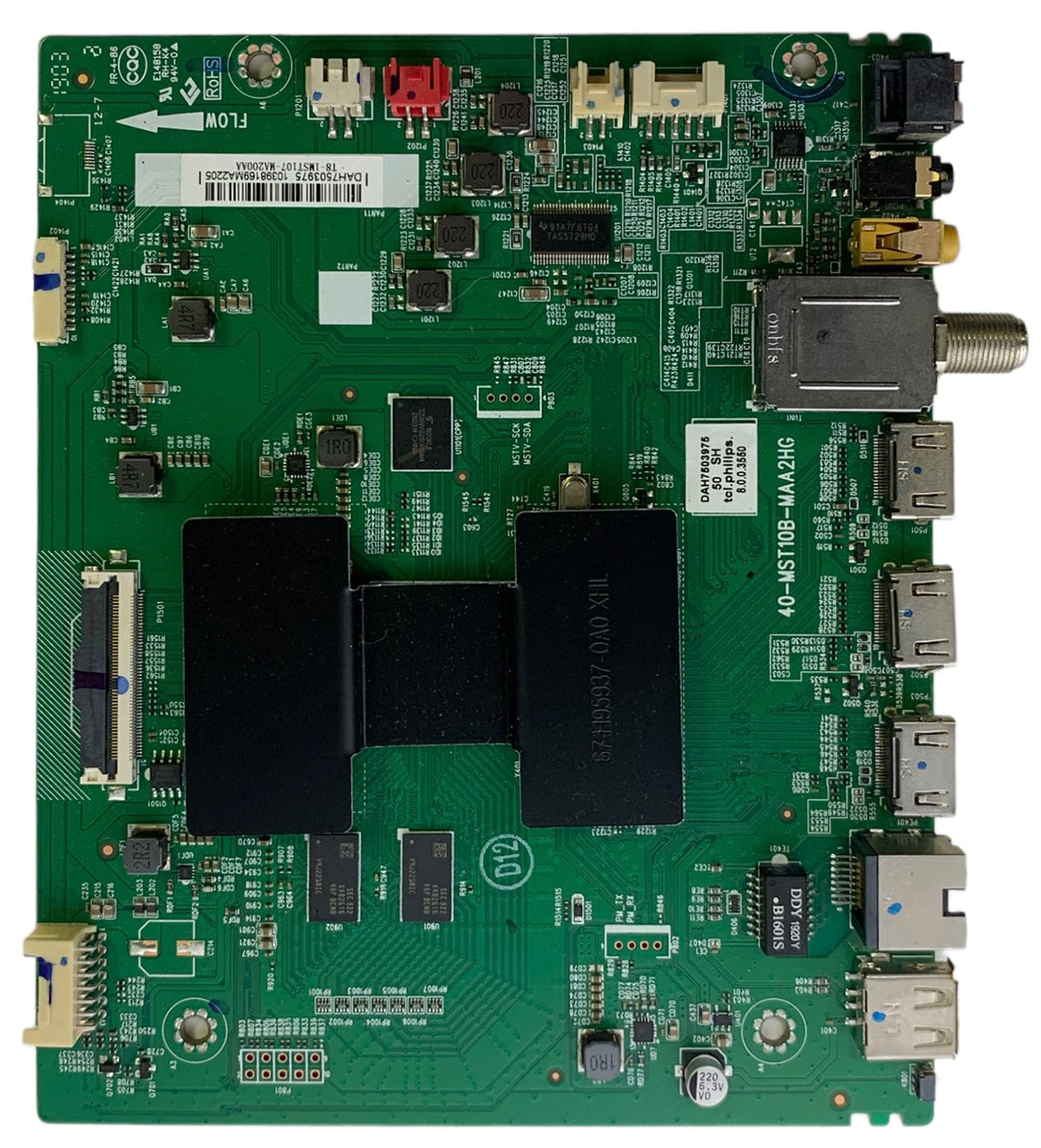 Philips T8-1MST107-MA200AA Main Board for 50PFL4864/F7 (TC1 Serial)