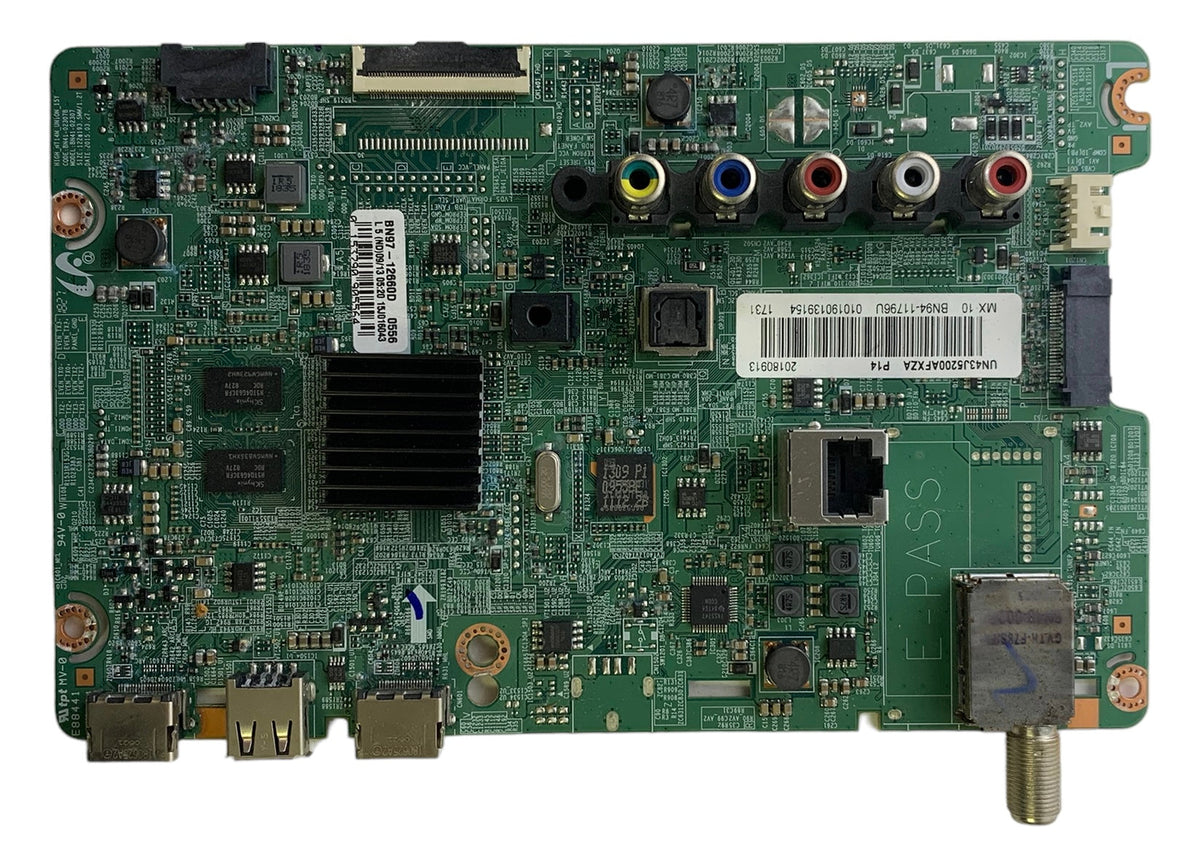 Samsung BN94-11796U Main Board for UN43J5200AFXZA (Version AB05)