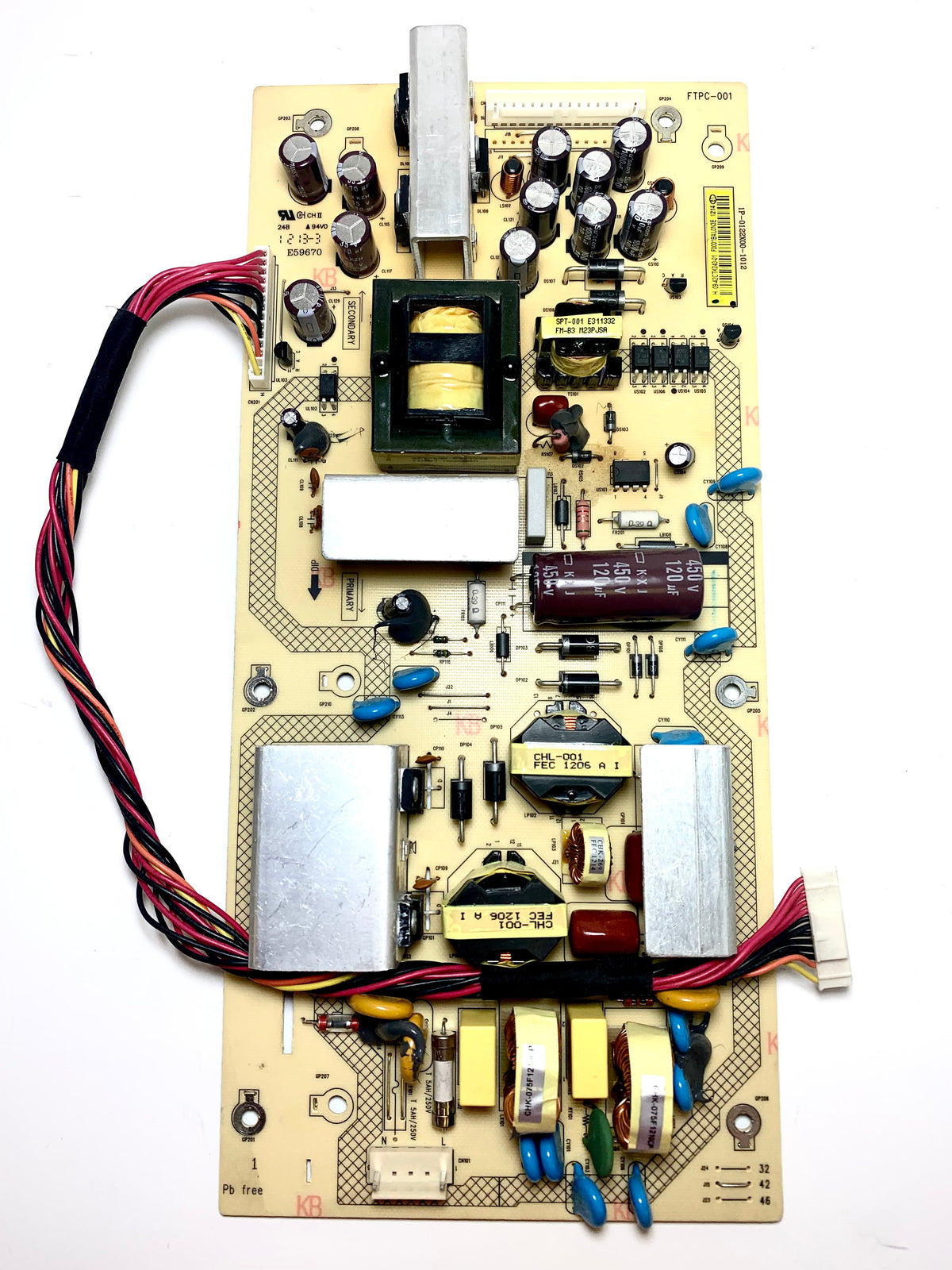 Sharp 9JY0942CTK04001 (1P-0122X00-1012) Power Supply Unit