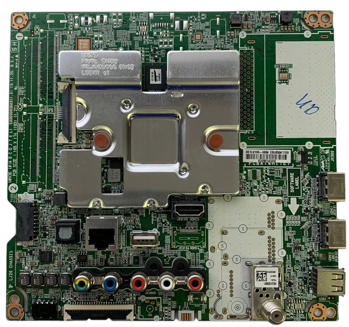 LG EBU65841709 Main Board for 50UN6950ZUF.BUSJLJM 50UN7300AUD.BUSSLJM